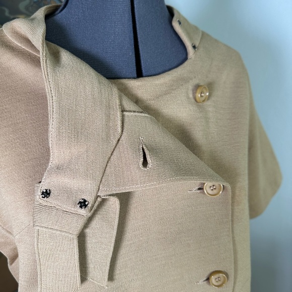 Women’s Vintage 50s 60s Kimberly Wool Mod Skirt Top Set - Picture 4 of 11